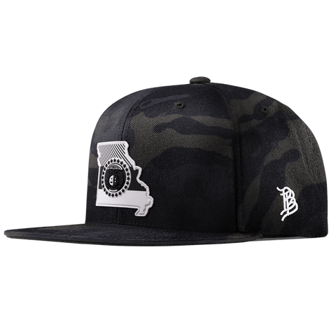 Missouri Moonlight PVC Classic Snapback Multicam