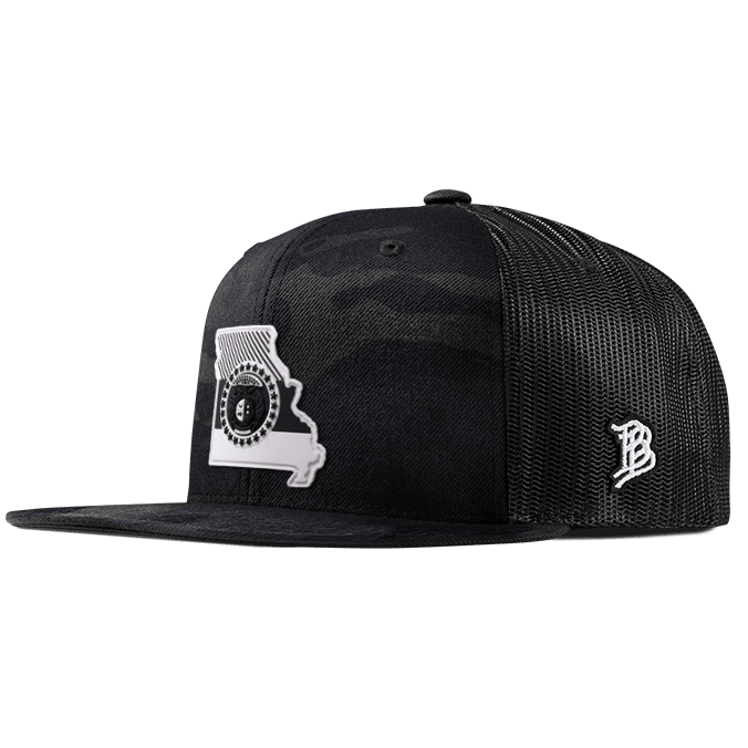 Missouri Moonlight PVC Flat Trucker Multicam