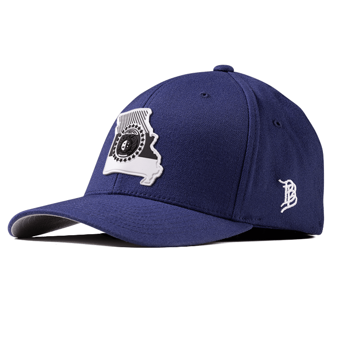 Missouri Moonlight PVC Flexfit Fitted Navy