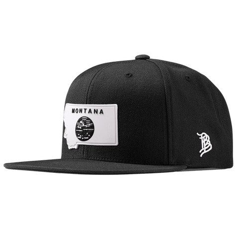 Montana Moonlight PVC Classic Snapback Black