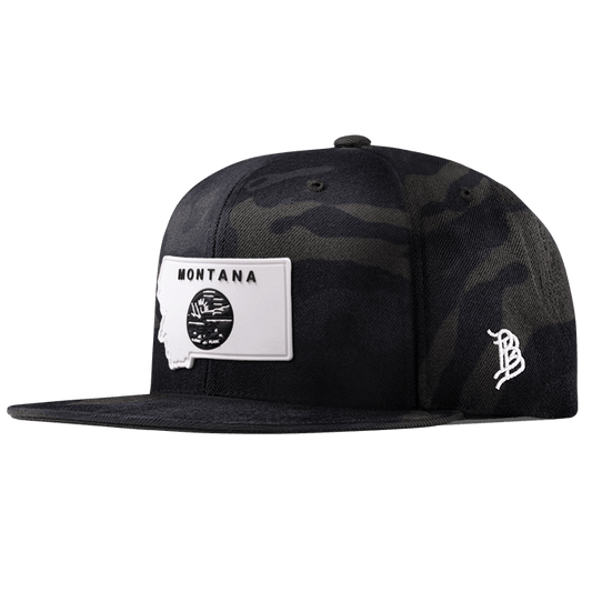 Montana Moonlight PVC Classic Snapback Multicam