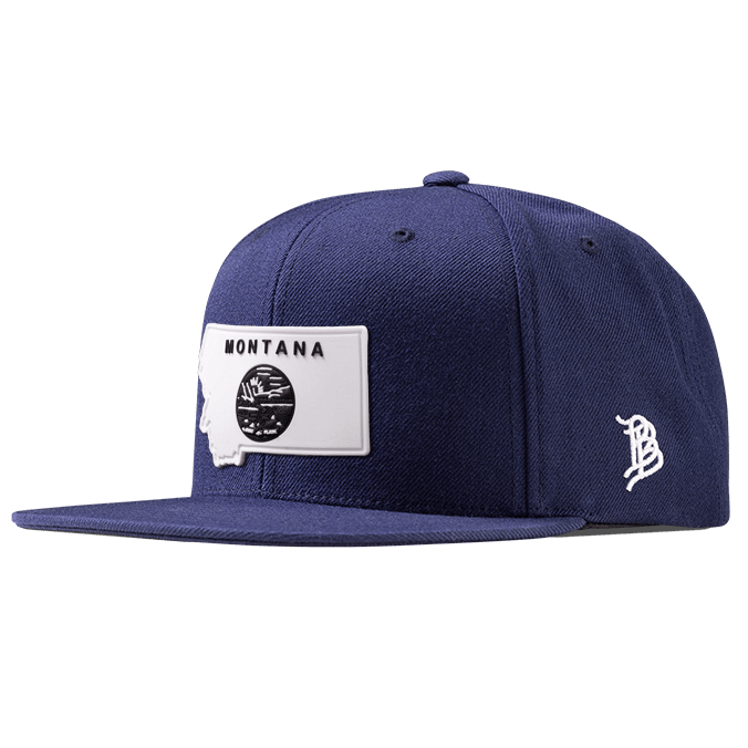 Montana Moonlight PVC Classic Snapback Navy