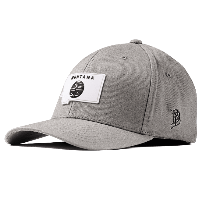 Montana Moonlight PVC Flexfit Fitted Heather Gray