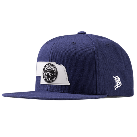 Nebraska Moonlight PVC Classic Snapback Navy