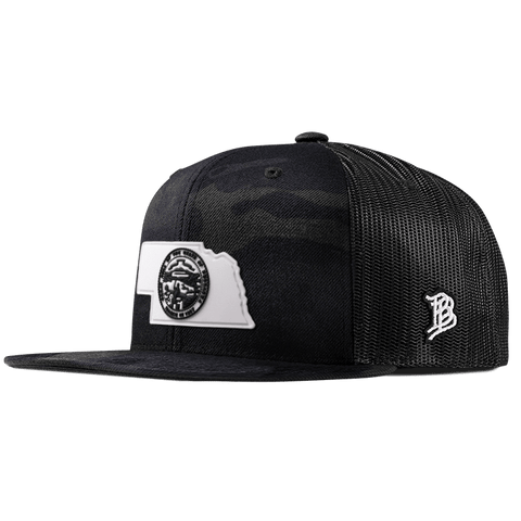 Nebraska Moonlight PVC Flat Trucker Multicam