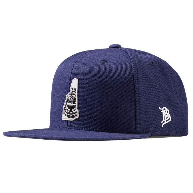 New Hampshire Moonlight PVC Classic Snapback Navy