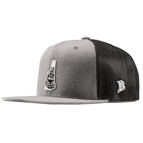 New Hampshire Moonlight PVC Flat Trucker Heather Gray