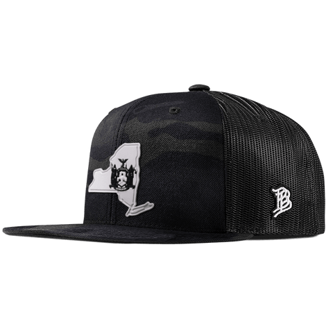 New York Moonlight PVC Flat Trucker Multicam