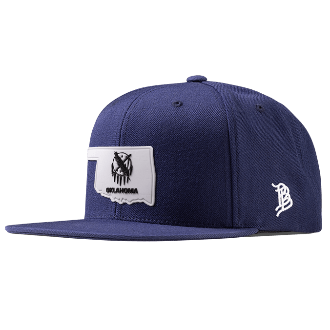 Oklahoma Moonlight PVC Classic Snapback Navy