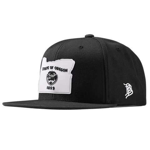 Oregon Moonlight PVC Classic Snapback Black