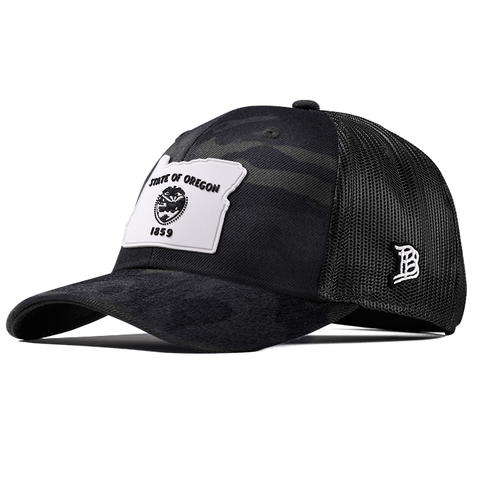 Oregon Moonlight PVC Curved Trucker Multicam
