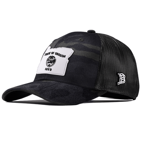 Oregon Moonlight PVC Curved Trucker Multicam