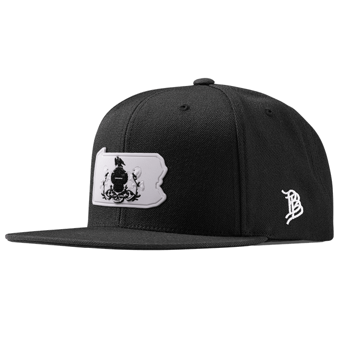 Pennsylvania Moonlight PVC Classic Snapback Black