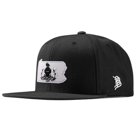 Pennsylvania Moonlight PVC Classic Snapback Black