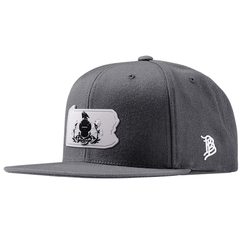 Pennsylvania Moonlight PVC Classic Snapback Charcoal