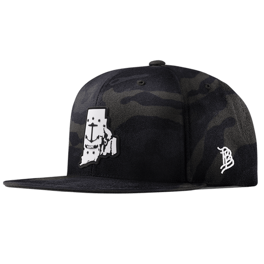 Rhode Island Moonlight PVC Classic Snapback Multicam