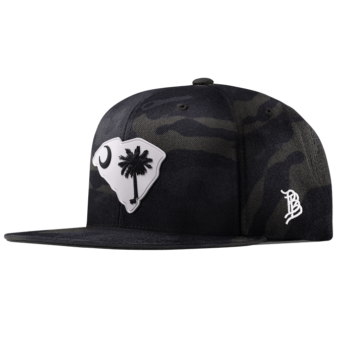 South Carolina Moonlight PVC Classic Snapback Multicam