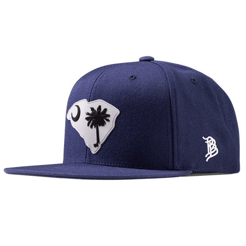 South Carolina Moonlight PVC Classic Snapback Navy