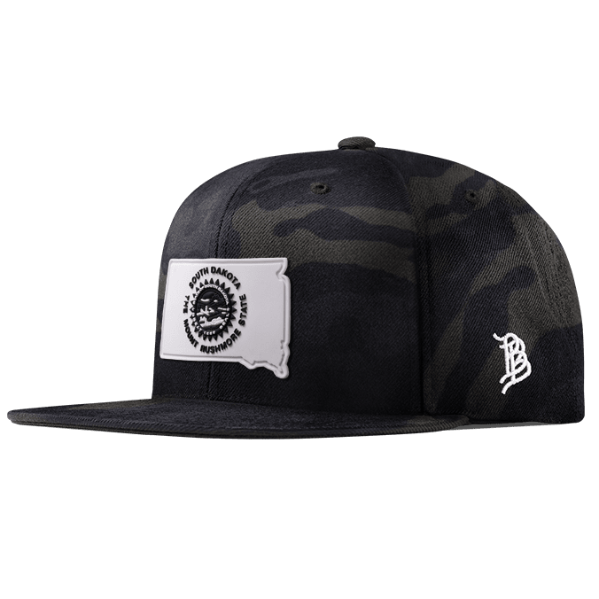 South Dakota Moonlight PVC Classic Snapback Multicam