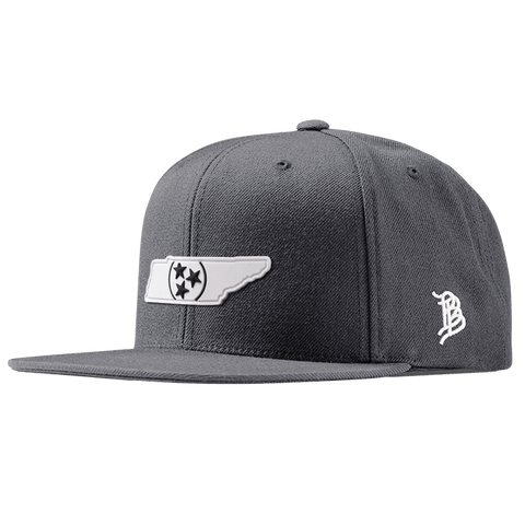 Tennessee Moonlight PVC Classic Snapback Charcoal