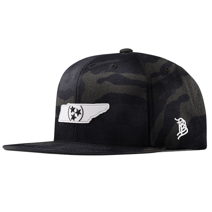 Tennessee Moonlight PVC Classic Snapback Multicam