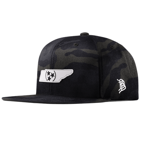 Tennessee Moonlight PVC Classic Snapback Multicam