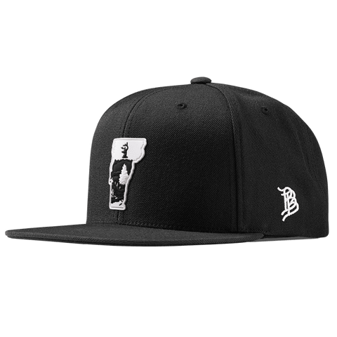 Vermont Moonlight PVC Classic Snapback Black