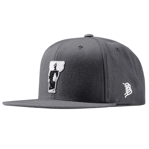 Vermont Moonlight PVC Classic Snapback Charcoal