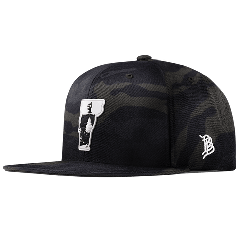 Vermont Moonlight PVC Classic Snapback Multicam