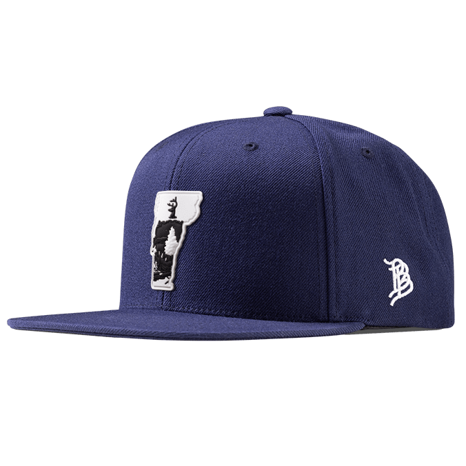 Vermont Moonlight PVC Classic Snapback Navy