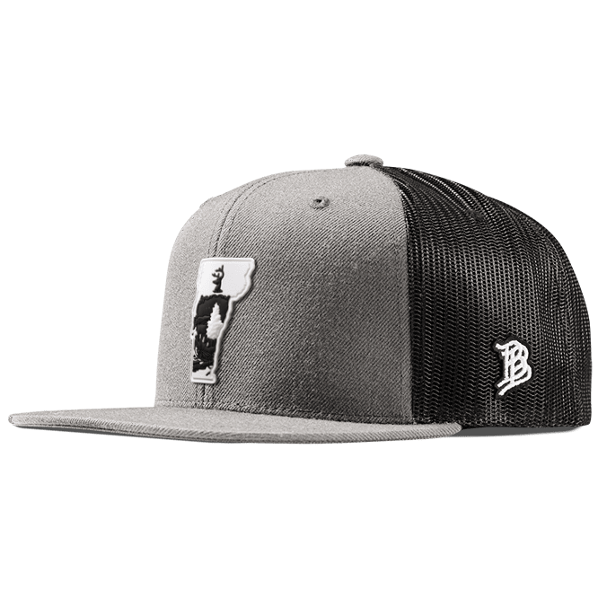 Vermont Moonlight PVC Flat Trucker Heather Gray