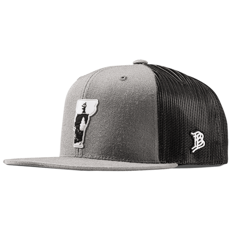 Vermont Moonlight PVC Flat Trucker Heather Gray
