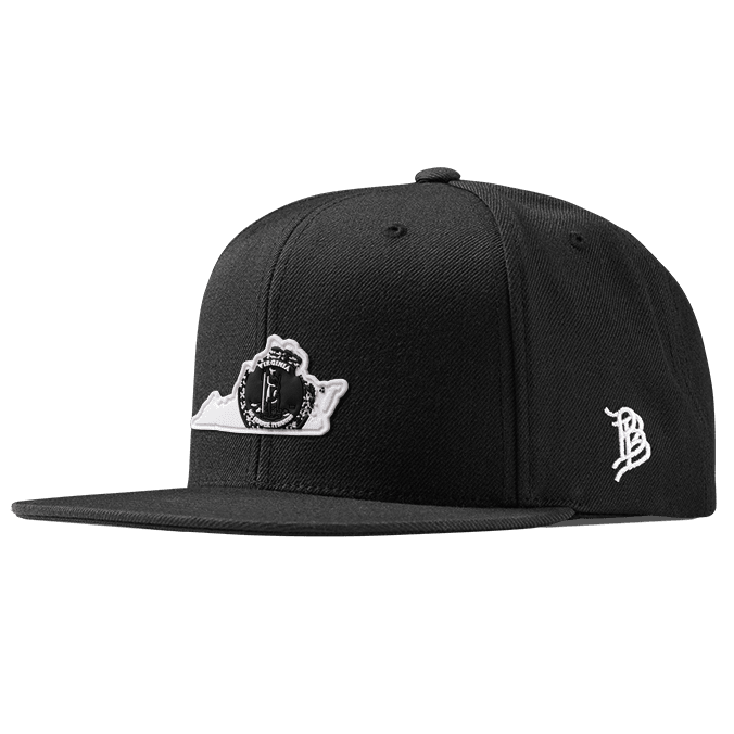 Virginia Moonlight PVC Classic Snapback Black