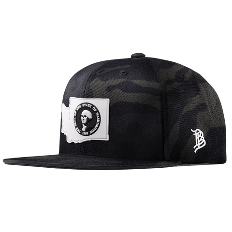 Washington Moonlight PVC Classic Snapback Multicam