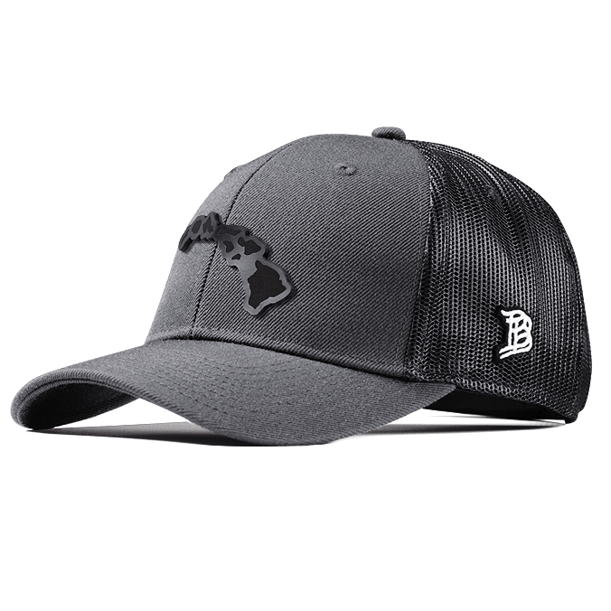Hawaii 50 Midnight Curved Trucker