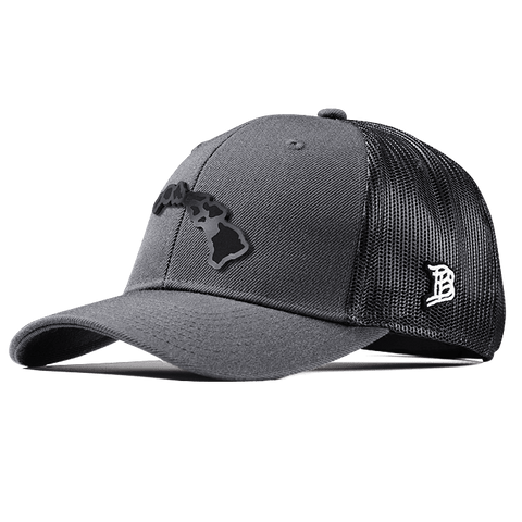 Hawaii 50 Midnight Curved Trucker