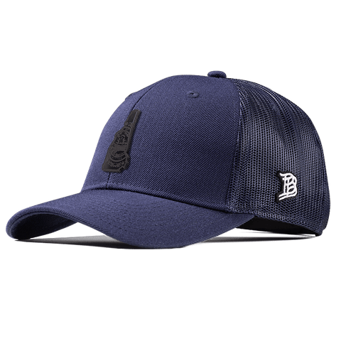 New Hampshire 9 Midnight Curved Trucker