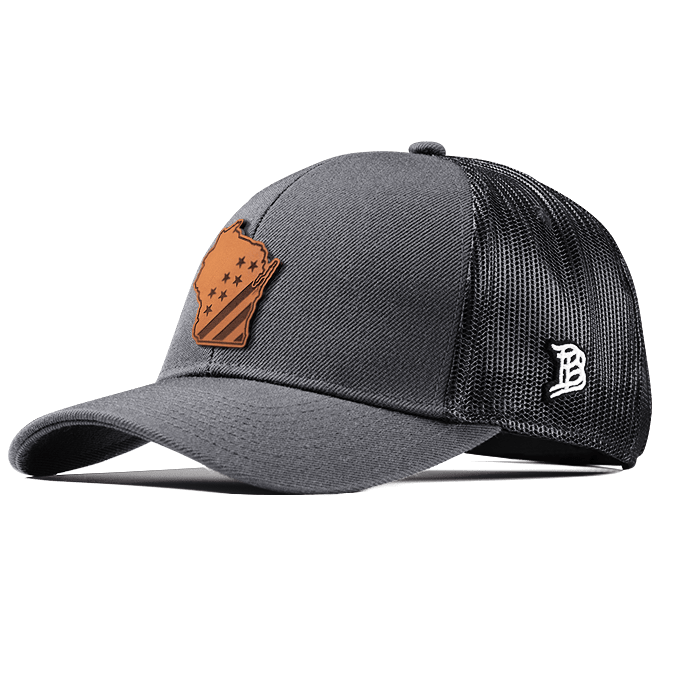 Wisconsin 30 Flexfit Snapback Trucker