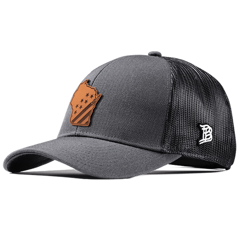 Wisconsin 30 Flexfit Snapback Trucker