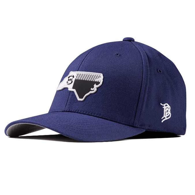 North Carolina Moonlight PVC Flexfit Fitted Navy