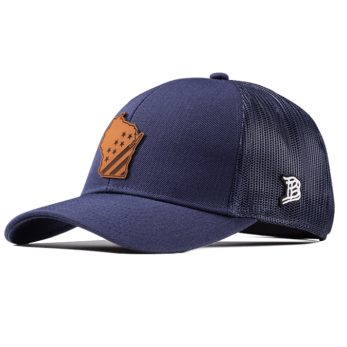 Wisconsin 30 Flexfit Snapback Trucker