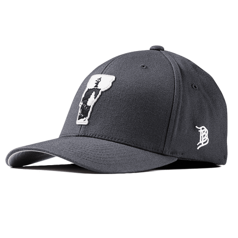Vermont Moonlight PVC Flexfit Fitted Charcoal