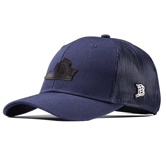 Virginia 10 Midnight Curved Trucker