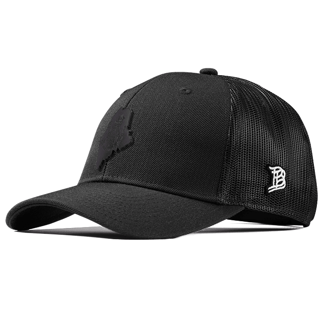 Maine 23 Midnight Curved Trucker