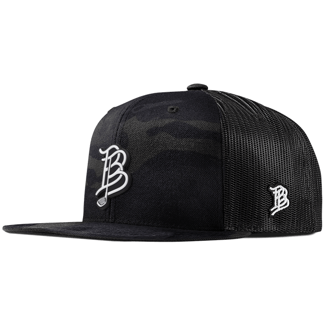 BB Golf Cutout PVC Flat Trucker