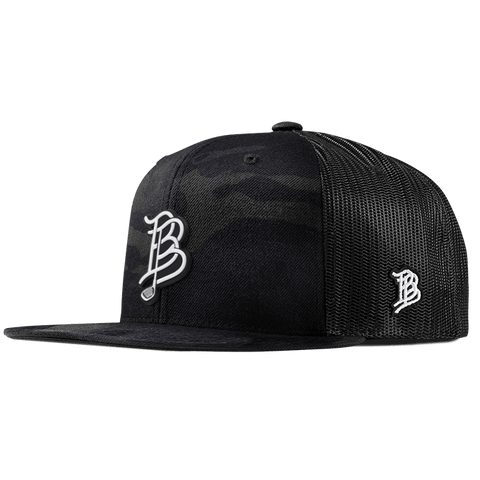 BB Golf Cutout PVC Flat Trucker