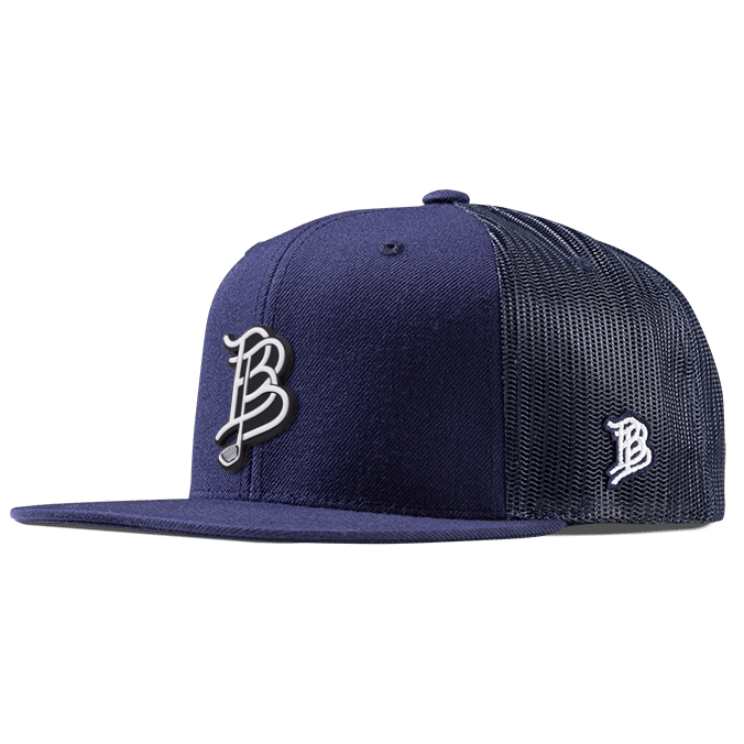 BB Golf Cutout PVC Flat Trucker