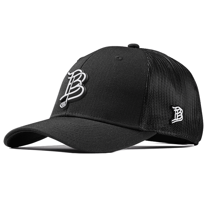 BB Golf Cutout PVC Curved Trucker