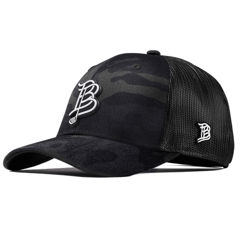 BB Golf Cutout PVC Curved Trucker
