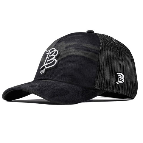 BB Golf Cutout PVC Flexfit Snapback Trucker